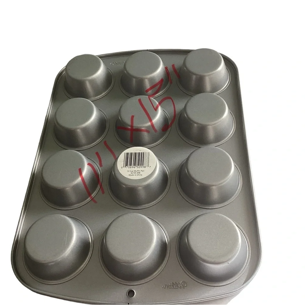 NWT! 2 Heavy Duty Premium Wilton 24 Cup Cake Muffin Pans